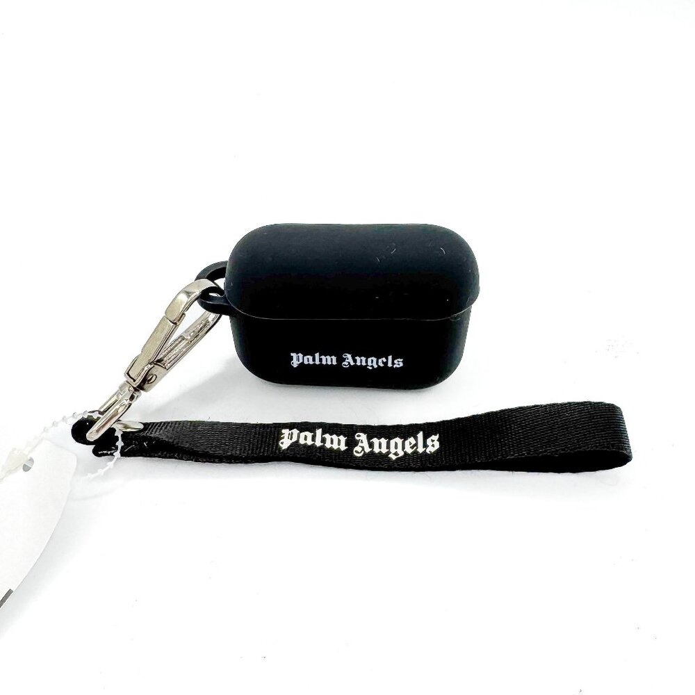 Palm Angels Logo Printed Airpods Pro Case